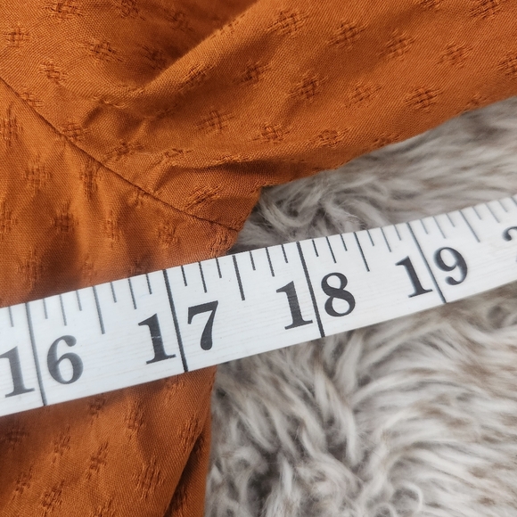 Universal Thread Rust Blouse - Picture 9 of 11